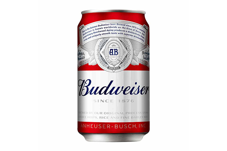 BUDWEISER BEER 355ML 24CANS